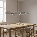 Emibig Emibig DRUMZ 6 GRAY - Lámpara colgante elegante para cualquier espacio