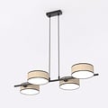 Emibig Emibig DRUMZ 4 RATTAN - Stylish pendant lamp for a Japandi atmosphere