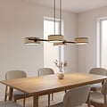 Emibig Emibig DRUMZ 4 RATTAN - Stylish pendant lamp for a Japandi atmosphere
