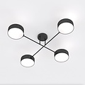 Emibig Emibig MAGA 4 BLACK - Lampe de plafond élégante pour tous les espaces