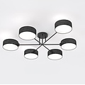 Emibig Emibig MAGA 6 BLACK - Lampe de plafond élégante pour tous les espaces