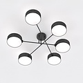 Emibig Emibig MAGA 6 BLACK - Stylish ceiling lamp for any space