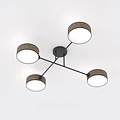 Emibig Emibig MAGA 4 BROWN - Stilvolle Deckenlampe für jeden Raum