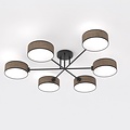 Emibig Emibig MAGA 6 BROWN - Lámpara de techo elegante para cualquier habitación