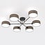 Emibig Emibig MAGA 6 BROWN - Stilvolle Deckenlampe für jeden Raum