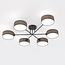 Emibig Emibig MAGA 6 BROWN - Stylish ceiling lamp for any room