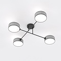 Emibig Emibig MAGA 4 GRAY - Lámpara de techo elegante para cualquier espacio