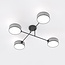 Emibig Emibig MAGA 4 GRAY - Stilvolle Deckenlampe für jeden Raum