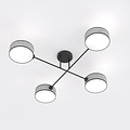 Emibig Emibig MAGA 4 GRAY - Lámpara de techo elegante para cualquier espacio