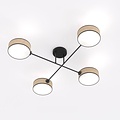 Emibig Emibig MAGA 4 RATTAN - Lampe de plafond élégante pour tous les espaces