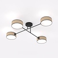 Emibig Emibig MAGA 4 RATTAN - Lampe de plafond élégante pour tous les espaces
