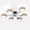 Emibig Emibig MAGA 6 RATTAN - Stylish ceiling lamp for any space