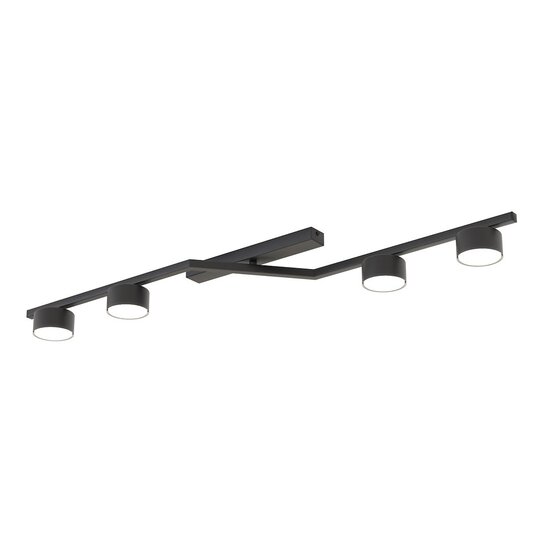 Emibig Emibig SKAN 4 BLACK - Lámpara de techo moderna para una iluminación elegante