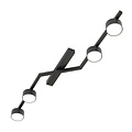 Emibig Emibig SKAN 4 BLACK - Moderne plafondlamp voor sfeervolle verlichting