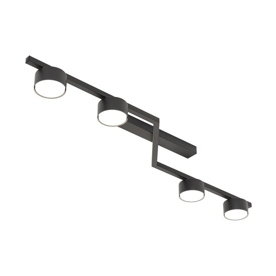 Emibig Emibig SKAN 4 BLACK - Plafonnier moderne pour un éclairage élégant