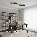 Emibig Emibig SKAN 4 BLACK - Plafonnier moderne pour un éclairage élégant
