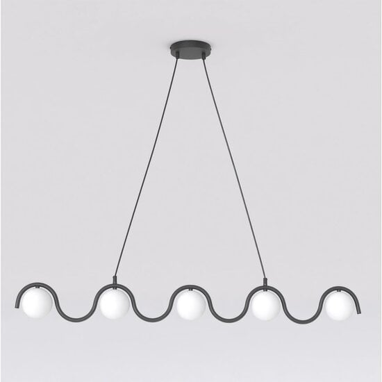 Emibig Emibig SINUS BL OPAL - Moderne hanglamp voor sfeervolle verlichting