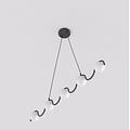 Emibig Emibig SINUS BL OPAL - Moderne hanglamp voor sfeervolle verlichting