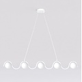 Emibig Emibig SINUS WH OPAL - Moderne hanglamp voor sfeervolle verlichting