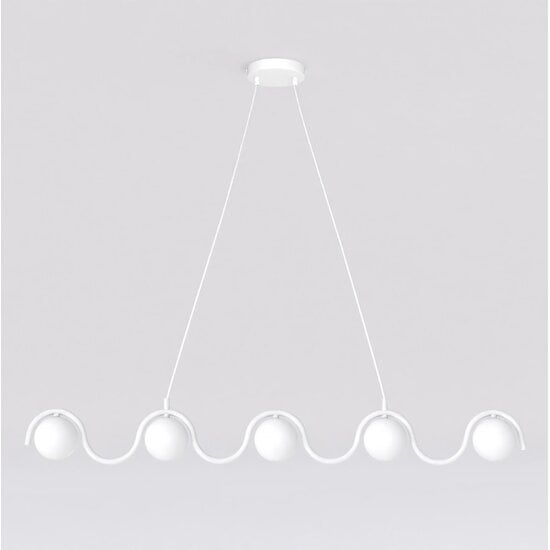 Emibig Emibig SINUS WH OPAL - Lámpara colgante moderna para una iluminación elegante