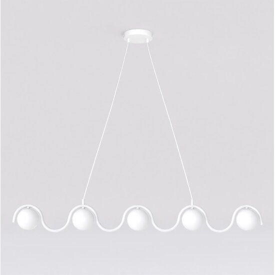 Emibig Emibig SINUS WH OPAL - Modern pendant lamp for stylish lighting