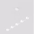 Emibig Emibig SINUS WH OPAL - Moderne hanglamp voor sfeervolle verlichting