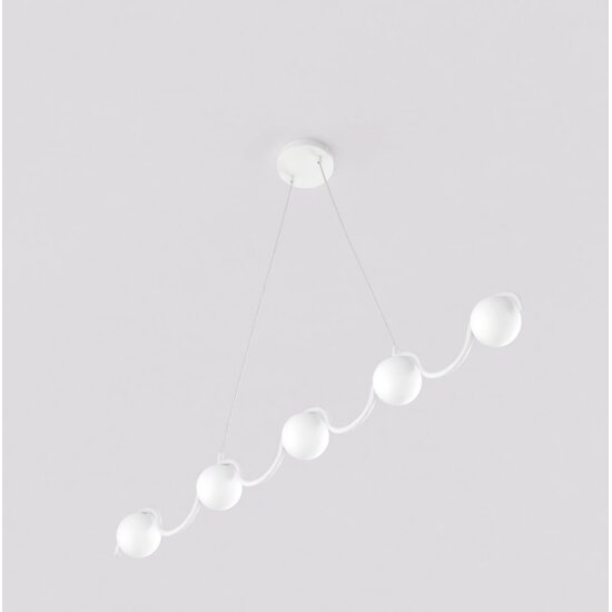 Emibig Emibig SINUS WH OPAL - Modern pendant lamp for stylish lighting