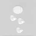 Emibig Emibig RITUAL 3 PREM WHITE - Lámpara colgante moderna para una iluminación elegante
