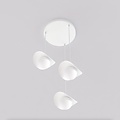 Emibig Emibig RITUAL 3 PREM WHITE - Lampe suspendue moderne pour un éclairage élégant