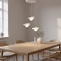 Emibig Emibig RITUAL 3 PREM WHITE - Moderne hanglamp voor sfeervolle verlichting