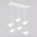 Emibig Emibig RITUAL 6 WHITE - Lampe suspendue moderne pour un éclairage élégant