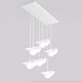 Emibig Emibig RITUAL 6 WHITE - Moderne Pendelleuchte für stilvolle Beleuchtung