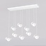 Emibig Emibig RITUAL 9 WHITE - Modern pendant lamp for stylish lighting