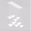 Emibig Emibig RITUAL 9 WHITE - Lámpara colgante moderna para una iluminación elegante