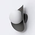Emibig Emibig FIERO M K1 BLACK - Moderne wandlamp voor sfeervolle verlichting