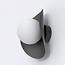 Emibig Emibig FIERO M K1 BLACK - Modern wall lamp for stylish lighting