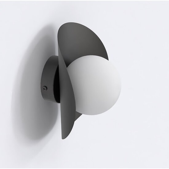 Emibig Emibig FIERO M K1 BLACK - Modern wall lamp for stylish lighting
