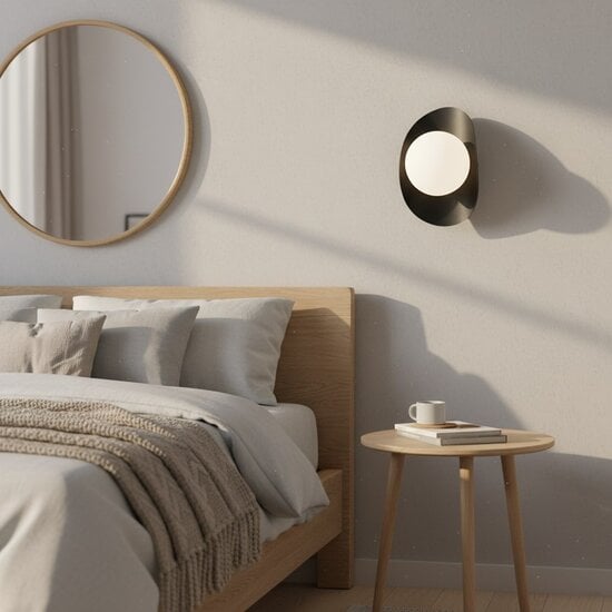Emibig Emibig FIERO M K1 BLACK - Modern wall lamp for stylish lighting