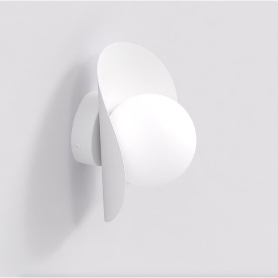 Emibig Emibig FIERO M K1 WHITE - Moderne wandlamp voor sfeervolle verlichting