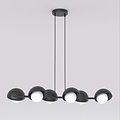 Emibig Emibig BOOM 6 BLACK - Élégante lampe suspendue scandinave pour tous les espaces
