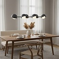 Emibig Emibig BOOM 6 BLACK - Elegante Scandinavische hanglamp voor elke ruimte