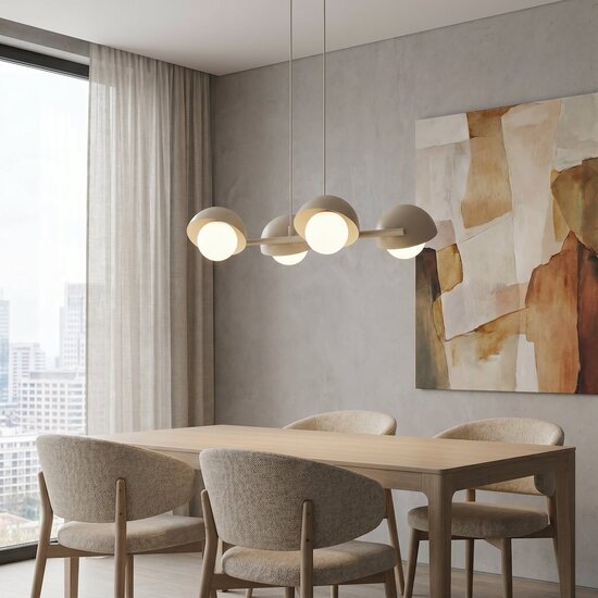 Emibig Emibig BOOM 4 MOKKA - Scandinavische hanglamp voor elke ruimte