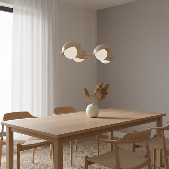 Emibig Emibig BOOM 4 MOKKA - Lampe suspendue scandinave pour tous les espaces