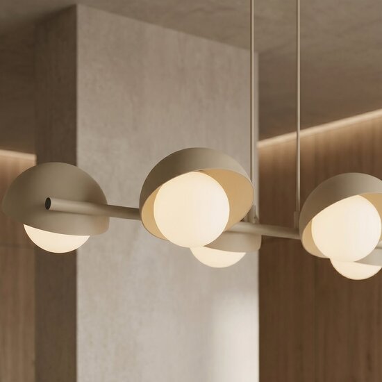 Emibig Emibig BOOM 6 MOKKA - Scandinavian pendant lamp for cozy lighting