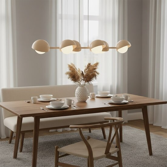 Emibig Emibig BOOM 6 MOKKA - Lampe suspendue scandinave pour un éclairage chaleureux
