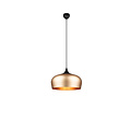 Trio Lighting Lámpara colgante en forma de campana ajustable 1xE27 latón mate - Ideal para cualquier espacio