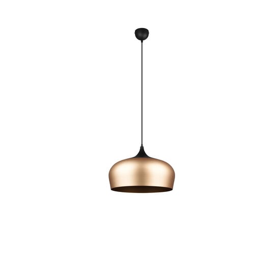 Trio Lighting Stolpvormige hanglamp verstelbaar 1xE27 mat messing - Perfect voor sfeervolle verlichting in elke ruimte