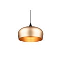 Trio Lighting Stolpvormige hanglamp verstelbaar 1xE27 mat messing - Perfect voor sfeervolle verlichting in elke ruimte