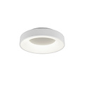 Trio Lighting Lámpara de techo redonda suave LED 27W 4000K blanca mate - Iluminación ideal para cualquier espacio