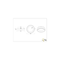 Trio Lighting Weiche runde Deckenleuchte LED 27W 4000K mattweiß - Perfekte Beleuchtung für jeden Raum